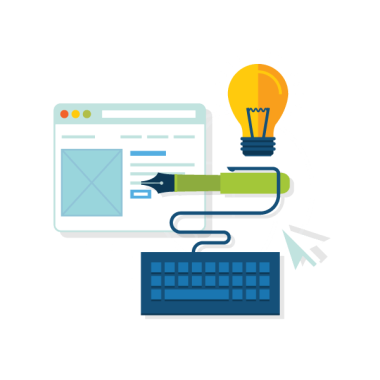 Content Marketing Strategy Picture of a pen and graph showing how a Content Marketing Strategy starts with an Effective Copyrighting strategy.