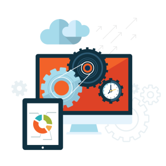 Effective Web Development Solutions Picture of gears dipicting an Effective Web Development Solutions